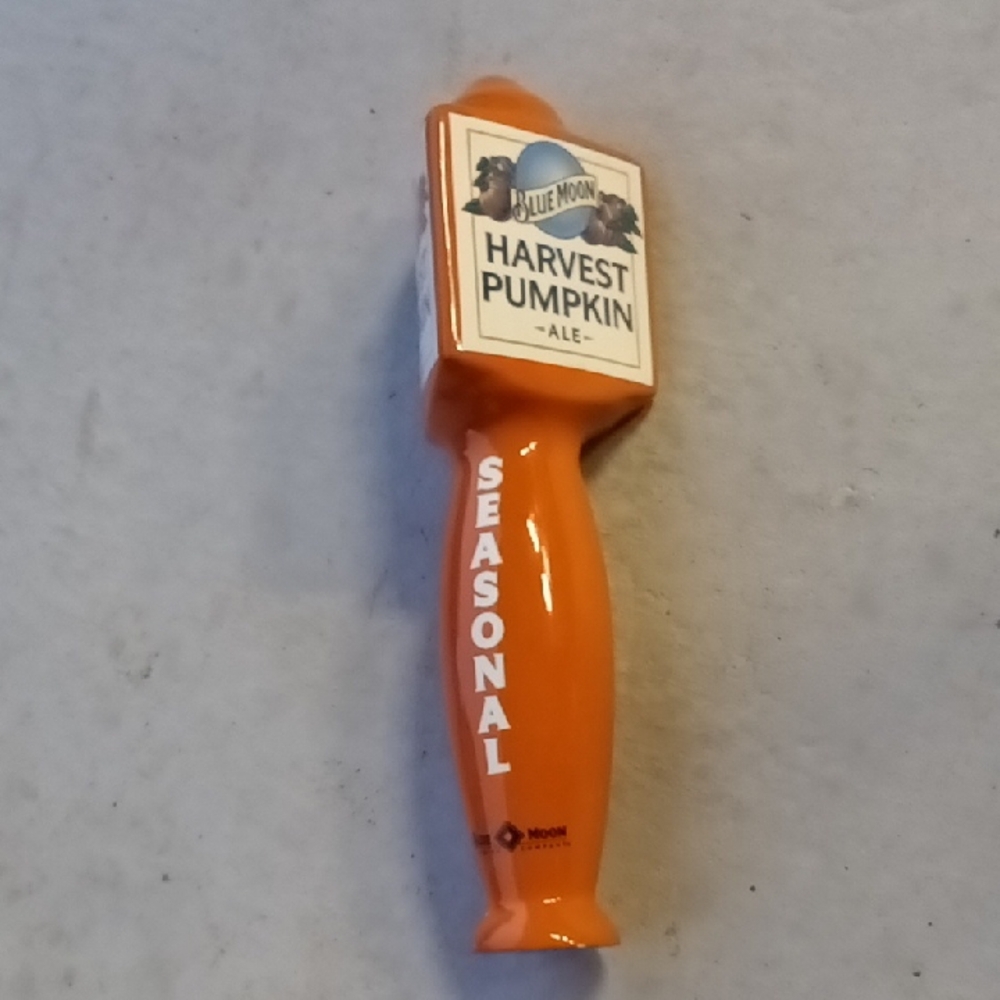 Blue Moon Harvest Pumpkin 10 Inch Tap Handle